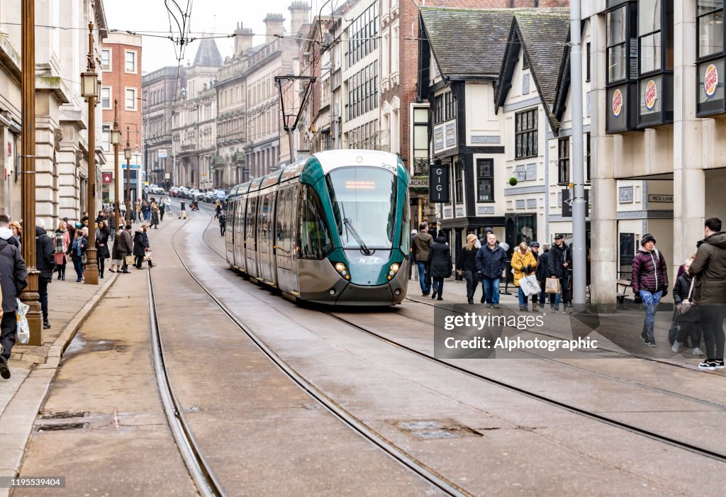 Straßenbahn Nottingham 2019