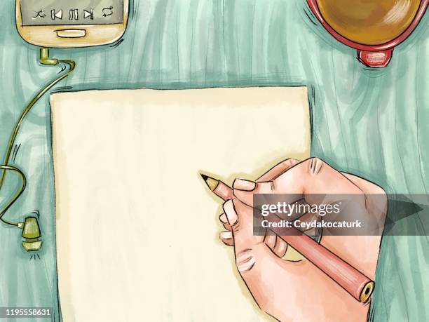 Writing Note High-Res Vector Graphic - Getty Images