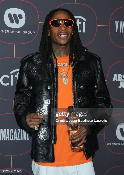 Wiz Khalifa attends the Warner Music Group Pre-Grammy Party at Hollywood Athletic Club on January 23, 2020 in Hollywood, California.