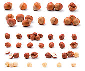 Hazelnuts collection