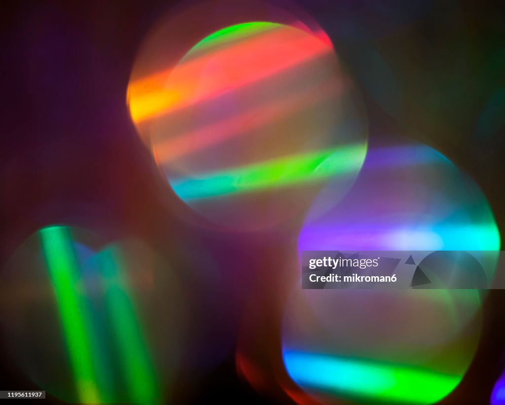 Rainbow glitter background