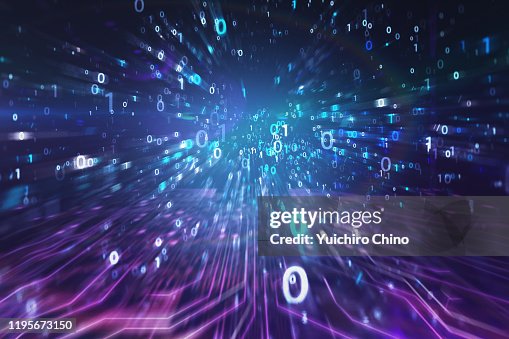 High speed binary numbers code in data center High speed binary numbers code in data center