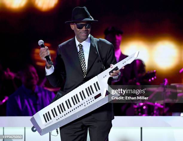 Jimmy Jam performs during the 2019 Soul Train Awards presented by BET at the Orleans Arena on November 17, 2019 in Las Vegas, Nevada.