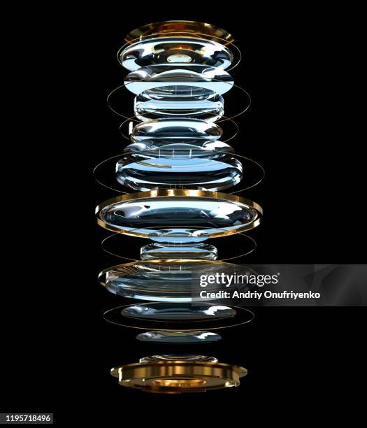 group of lenses - lens optical instrument stock pictures, royalty-free photos & images