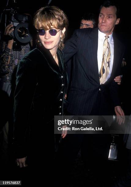 Actress Julia Roberts attends the "Crooklyn" New York City Premiere on May 9, 1994 at Loews Astor Plaza in New York City.