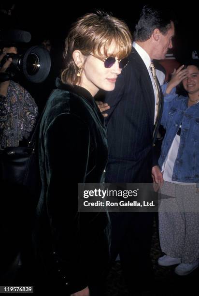 Actress Julia Roberts attends the "Crooklyn" New York City Premiere on May 9, 1994 at Loews Astor Plaza in New York City.