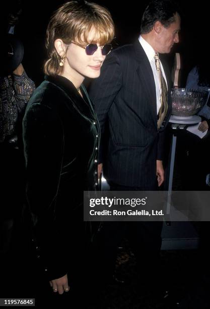 Actress Julia Roberts attends the "Crooklyn" New York City Premiere on May 9, 1994 at Loews Astor Plaza in New York City.