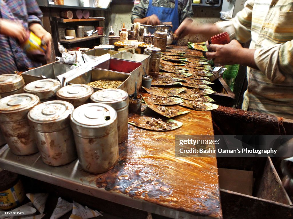A shop selling PAAN (betel leaf)