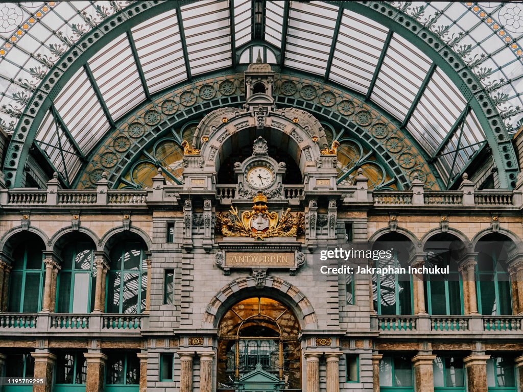 Antwerp Central Station Interior
