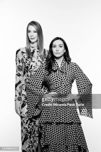 Actresses Dawn Luebbe and Jocelyn DeBoer pose for a portrait at the 2020 Film Independent Spirit Awards Nominee Brunch at BOA Steakhouse on January...