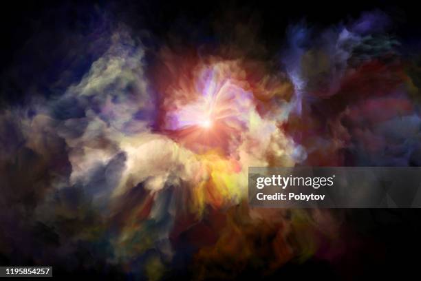 particle explosion - electromagnetic stock illustrations