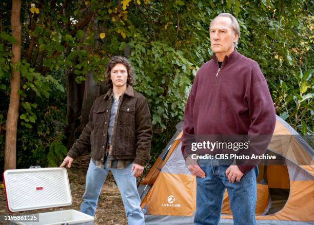 Contracts, Rules and a Little Bit of Pig Brains" - Pictured: Georgie and Dale . George Sr. And Georgie go camping with Meemaw's new boyfriend, Dale ,...