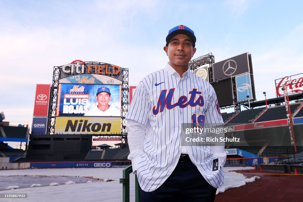 New York Mets Introduce Luis Rojas