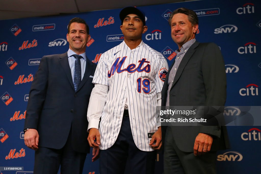 New York Mets Introduce Luis Rojas