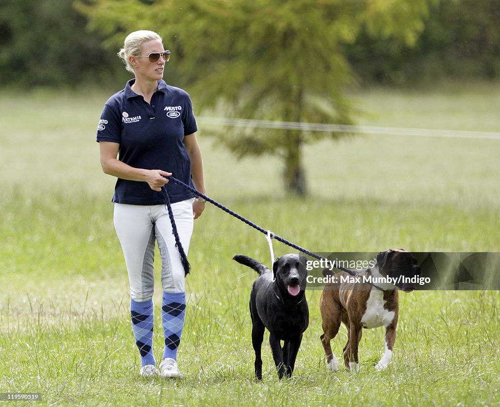 Zara Phillips Competes At The Aston-le-Walls Horse Trials