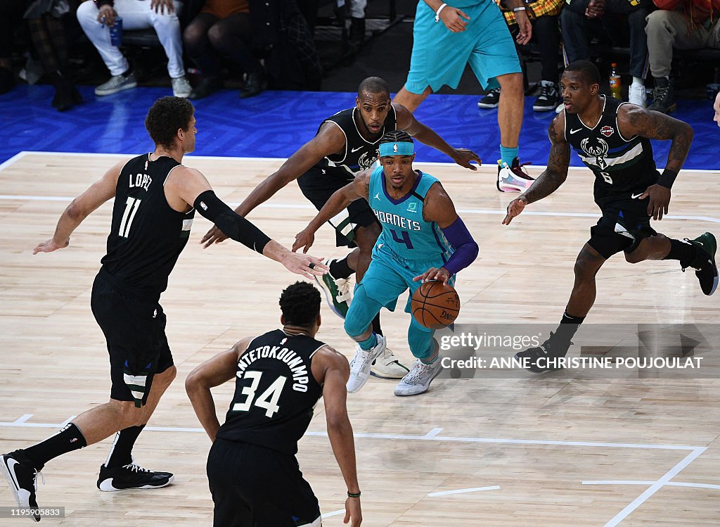 BASKET-NBA-MILWAUKEE-CHARLOTTE