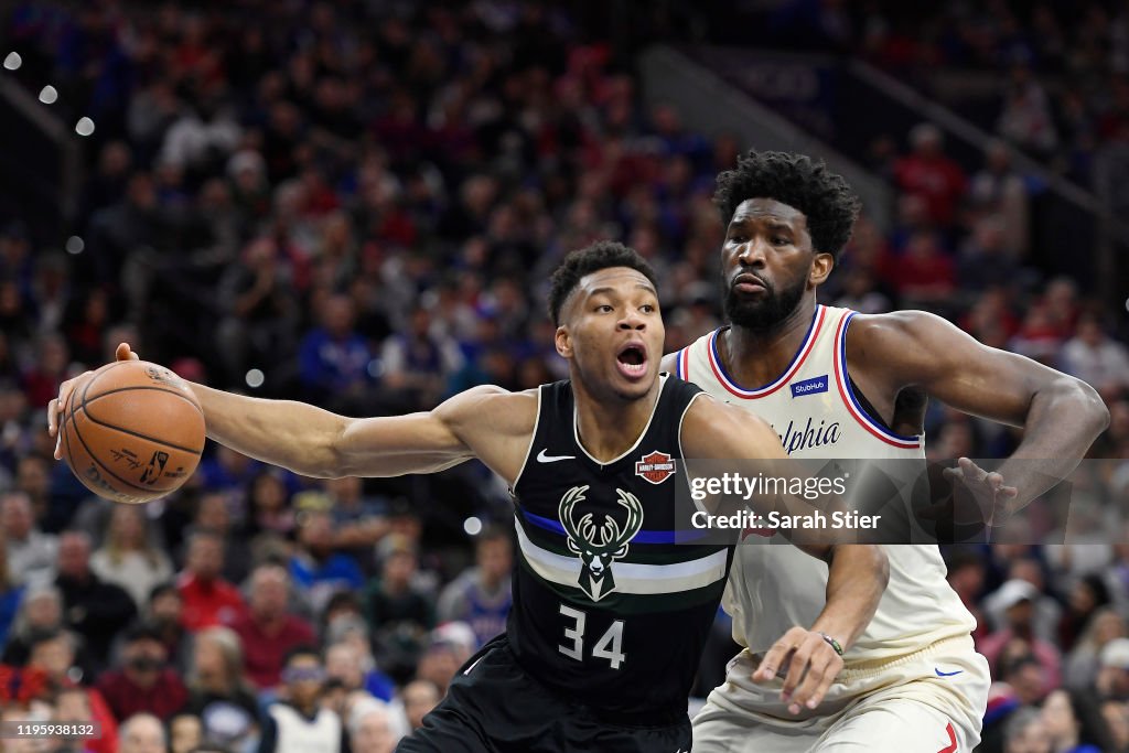 Milwaukee Bucks v Philadelphia 76ers