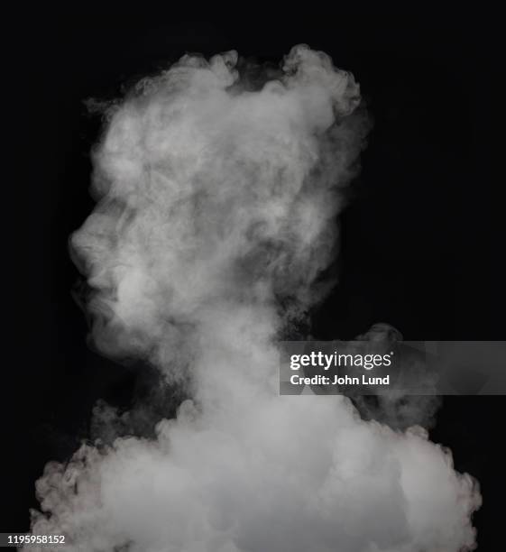 vapor ghost - dry ice black background stock pictures, royalty-free photos & images