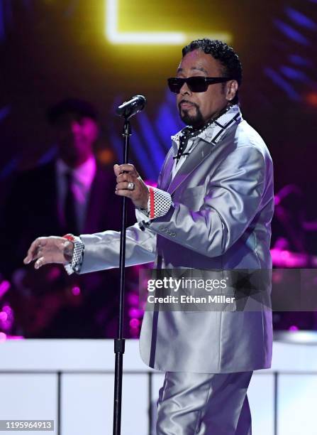 Morris Day performs during the 2019 Soul Train Awards presented by BET at the Orleans Arena on November 17, 2019 in Las Vegas, Nevada.