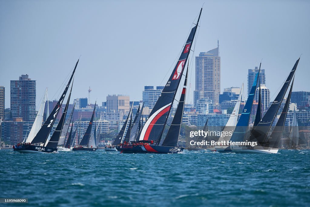 2019 Sydney to Hobart: Start