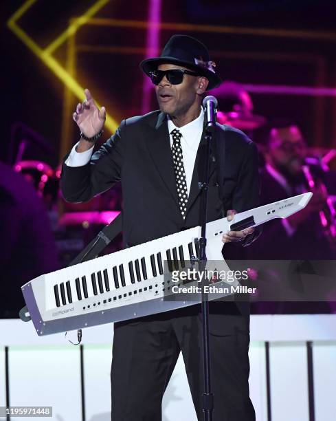 Jimmy Jam performs during the 2019 Soul Train Awards presented by BET at the Orleans Arena on November 17, 2019 in Las Vegas, Nevada.