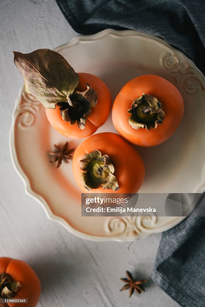 Fresh Persimmon Fruit