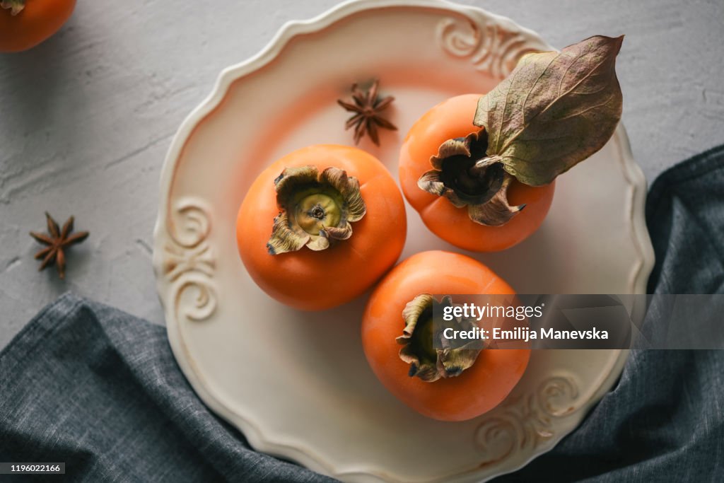Fresh Persimmon Fruit