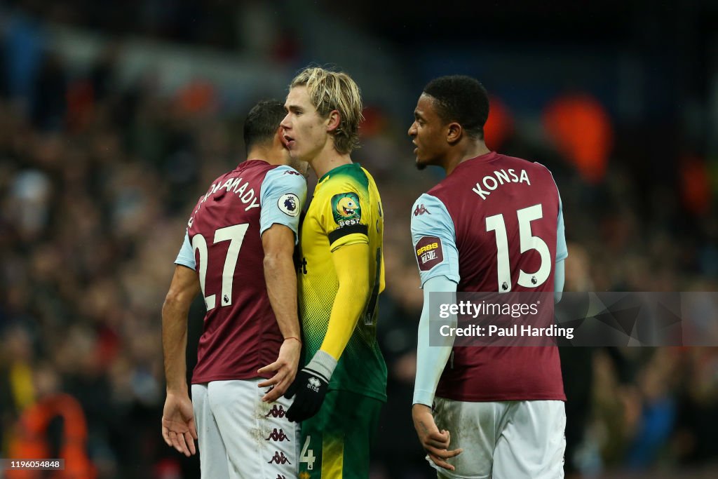 Aston Villa v Norwich City - Premier League