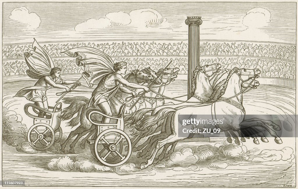 Carreras de caballos en la Grecia antigua