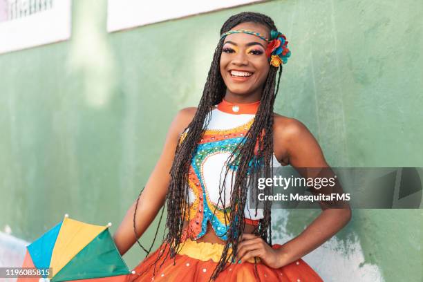 professional dancer - carnaval woman stock pictures, royalty-free photos & images