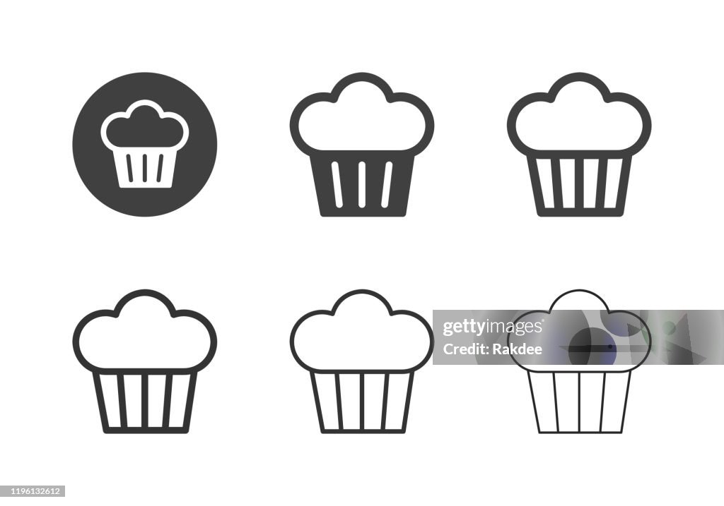 Muffin Icons - Multi Series