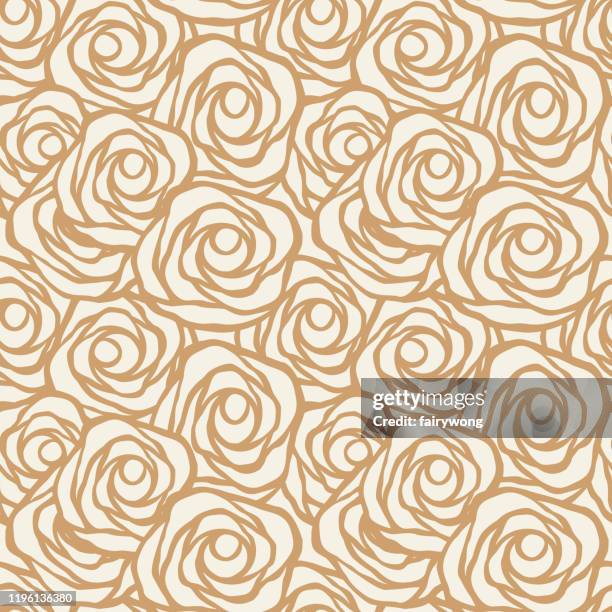 Rose Pattern Line Photos and Premium High Res Pictures - Getty Images