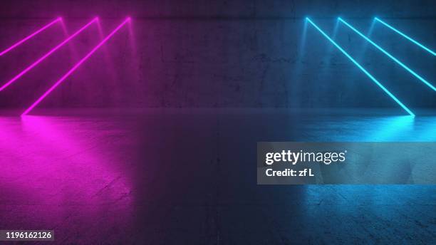 霓虹色的空間 - neon coloured stock pictures, royalty-free photos & images