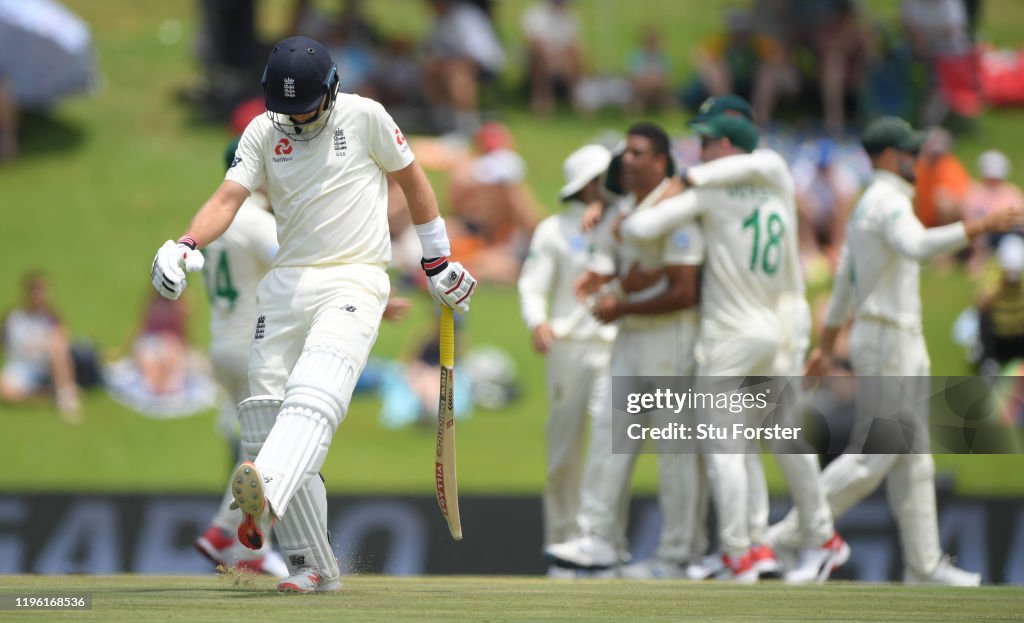 South Africa v England - 1st Test: Day 2