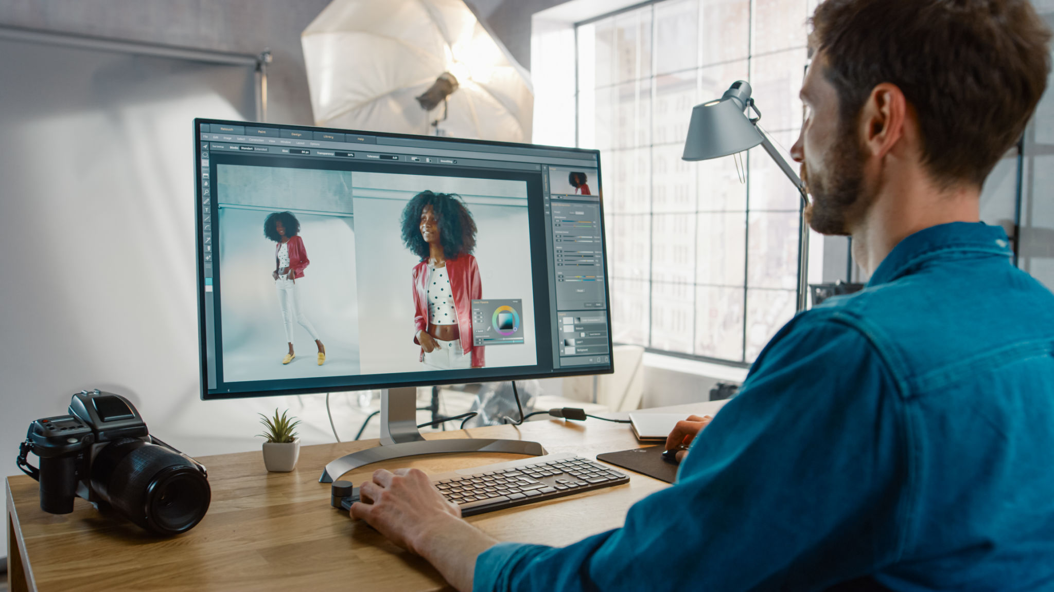 photo retouching