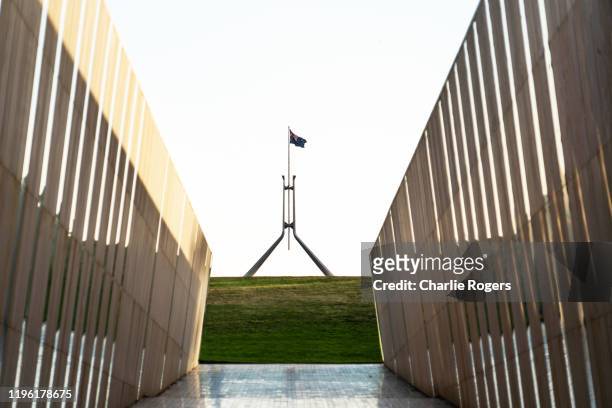 reconciliation place in canberra, australia - parliament house fotografías e imágenes de stock