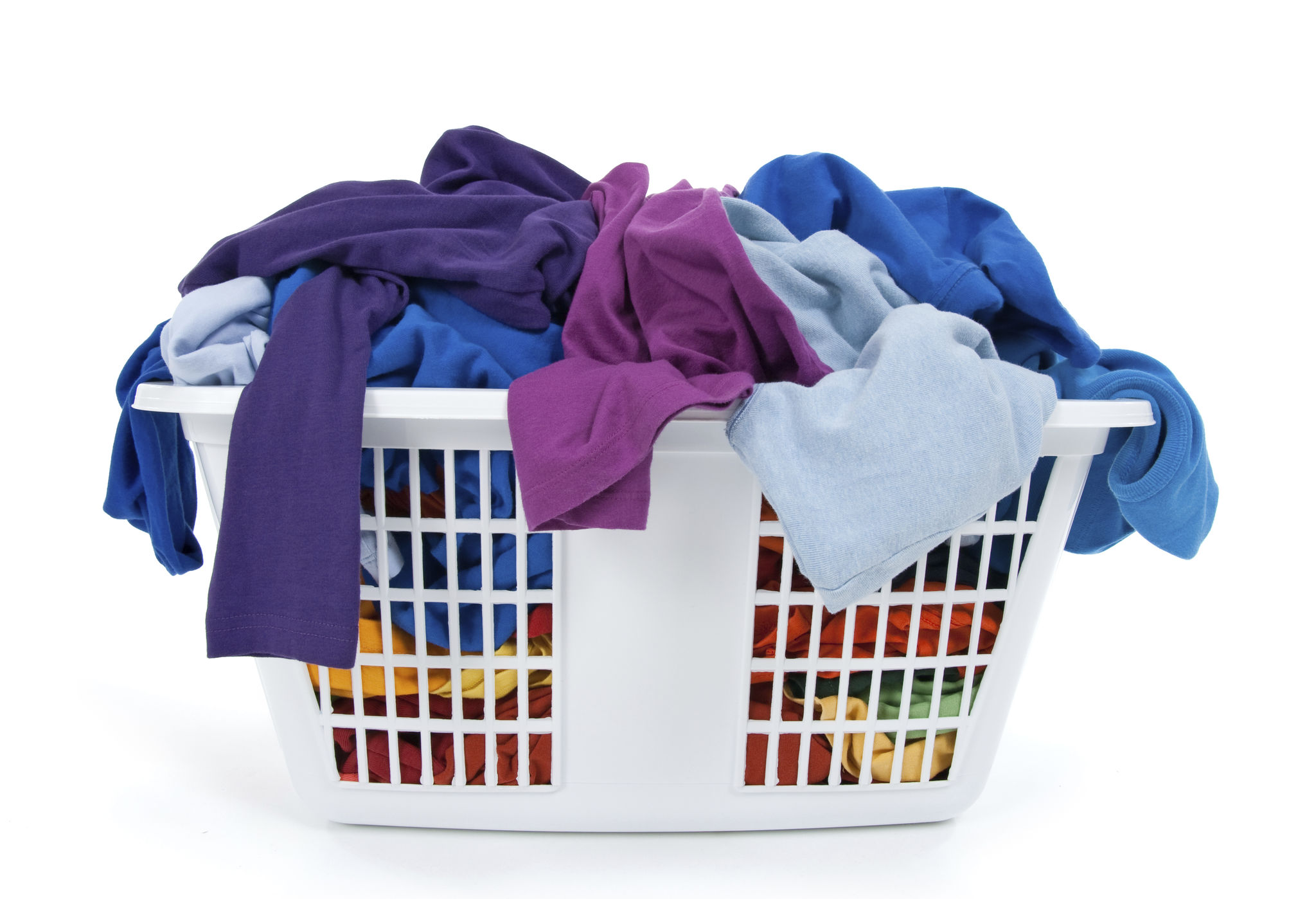 laundry basket full