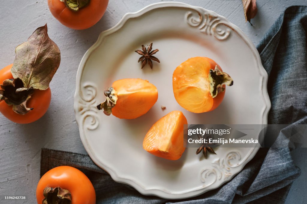 Fresh Persimmon Fruit