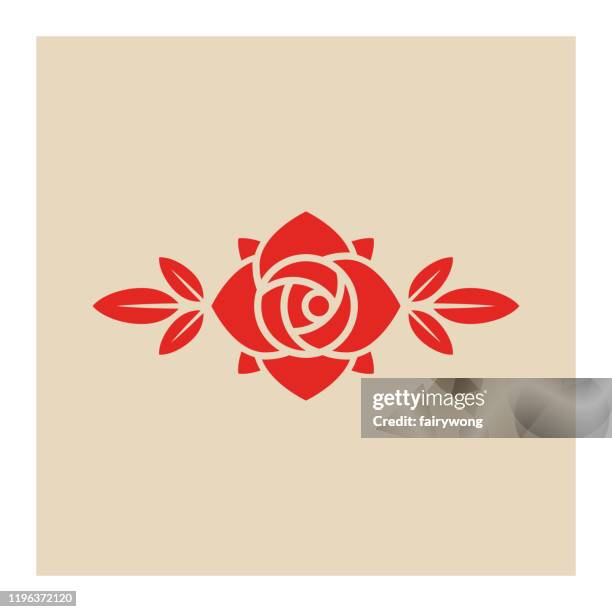 illustrations, cliparts, dessins animés et icônes de icône de fleur de rose - tulipe rose