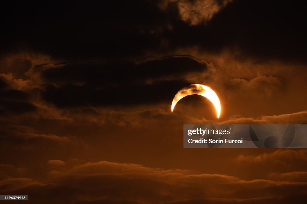 "Ring of fire" solar eclipse