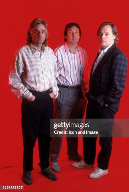 Keyboardist Richar Wright , drummer and founding member Nick Mason, and guitarist, singer and songwriter Davcid Gilmour, all members of Pink Floyd,...