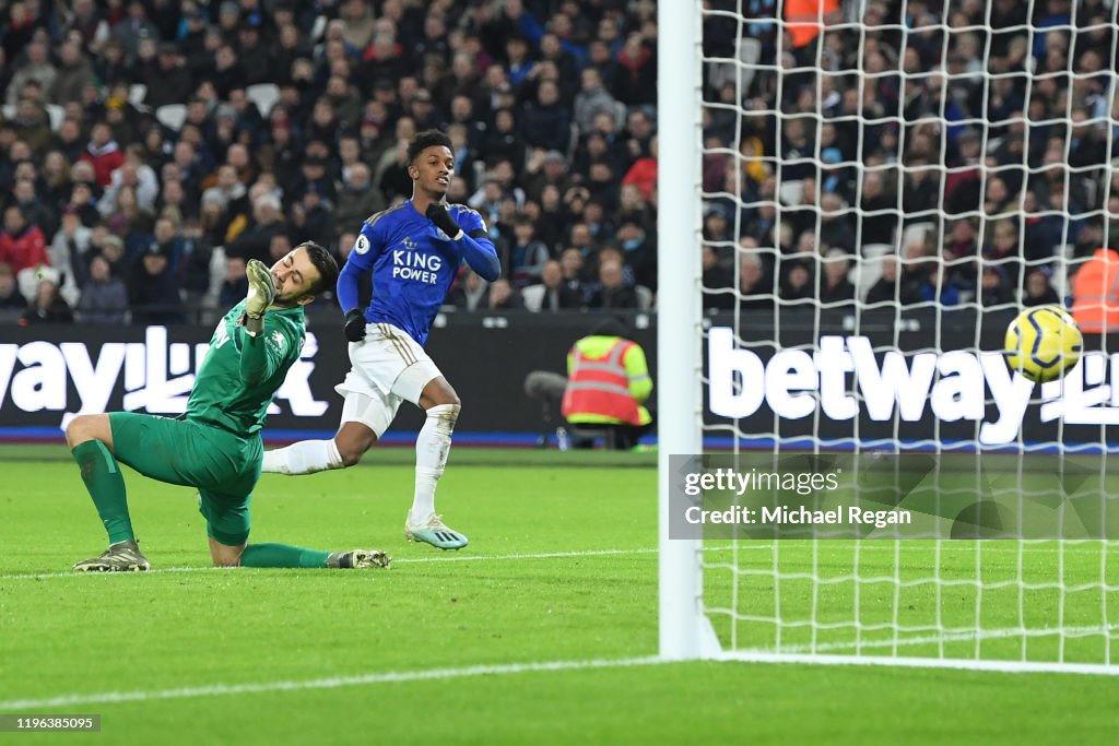 West Ham United v Leicester City - Premier League