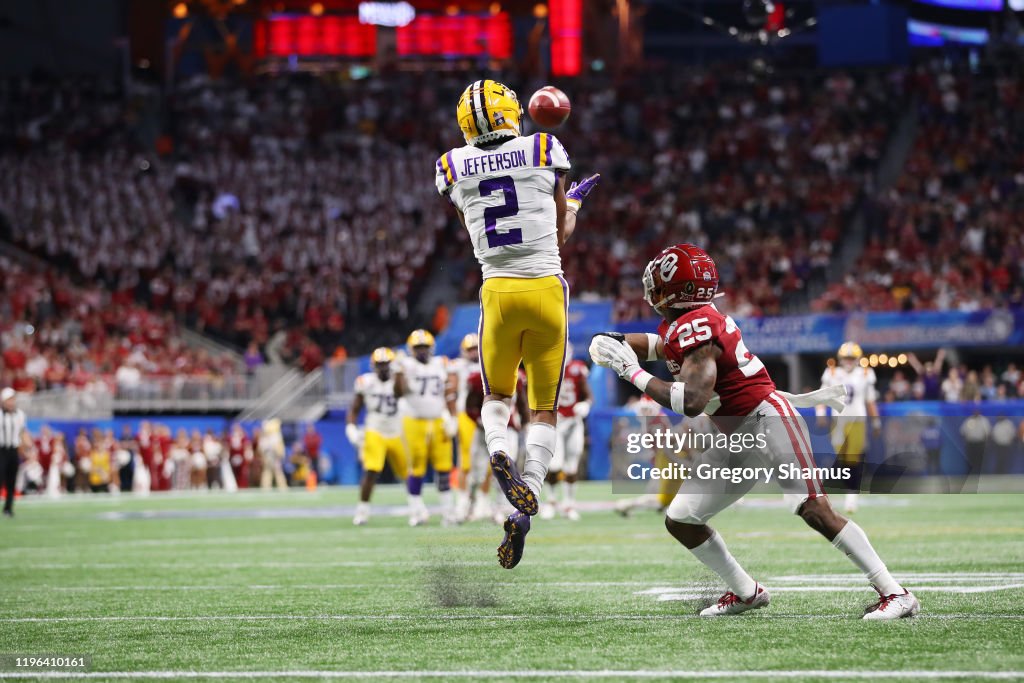 College Football Playoff Semifinal at the Chick-fil-A Peach Bowl - LSU v Oklahoma