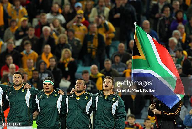 Springbok Rugby Anthem Pictures and Photos - Getty Images