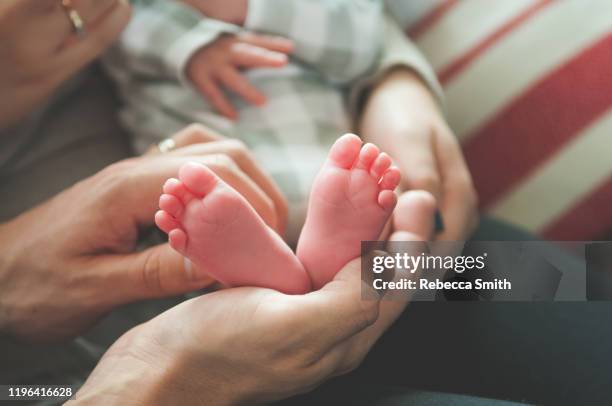 baby toes - diabetes feet stock pictures, royalty-free photos & images