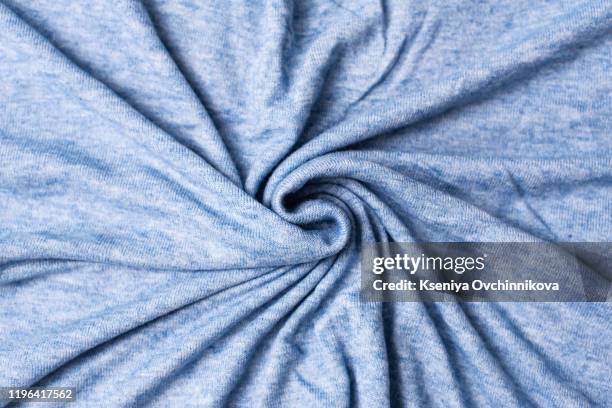 blue fabric texture - polyester stock pictures, royalty-free photos & images