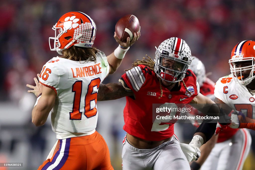 College Football Playoff Semifinal at the PlayStation Fiesta Bowl - Clemson v Ohio State