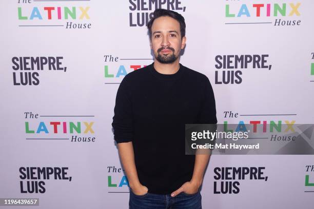 Lin-Manuel Miranda attends the official after party for "Siempre, Luis" at The Latinx House on January 25, 2020 in Park City, Utah.
