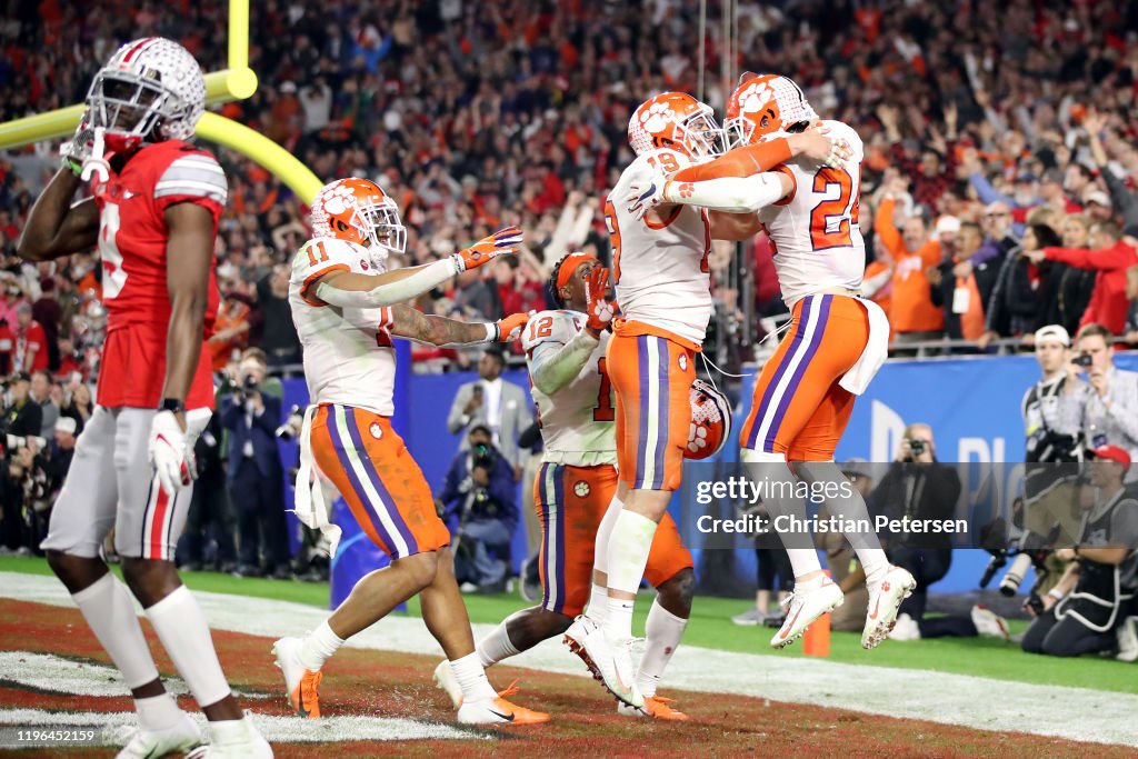 College Football Playoff Semifinal at the PlayStation Fiesta Bowl - Clemson v Ohio State