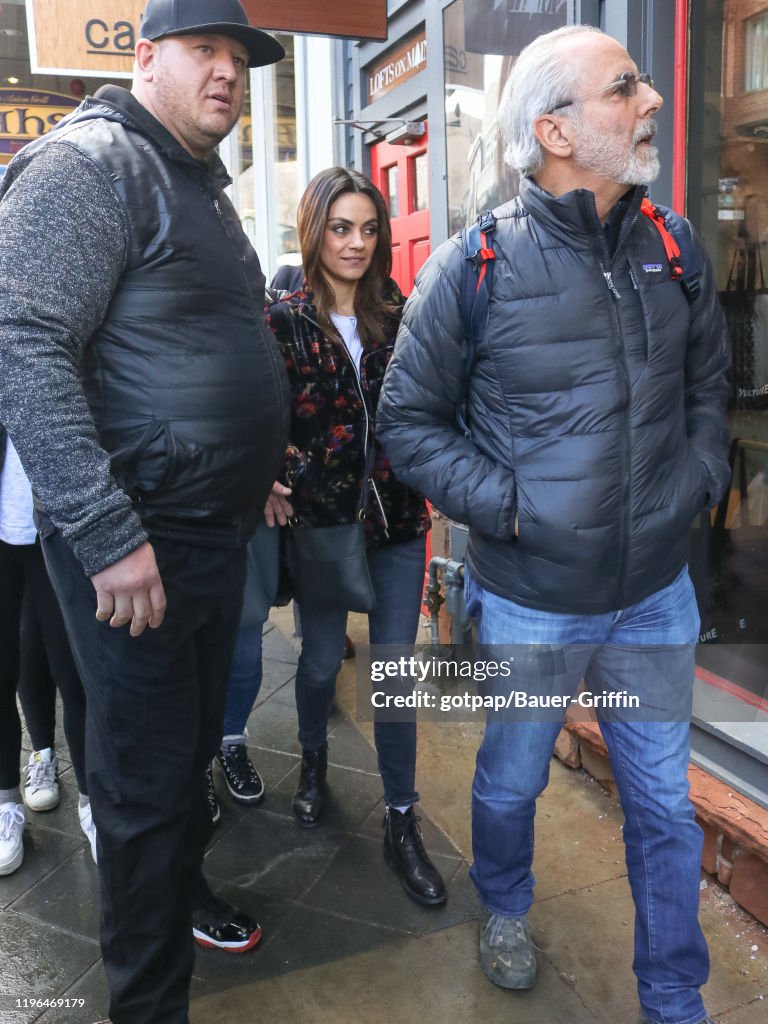 Celebrity Sightings In Park City - January 25, 2020